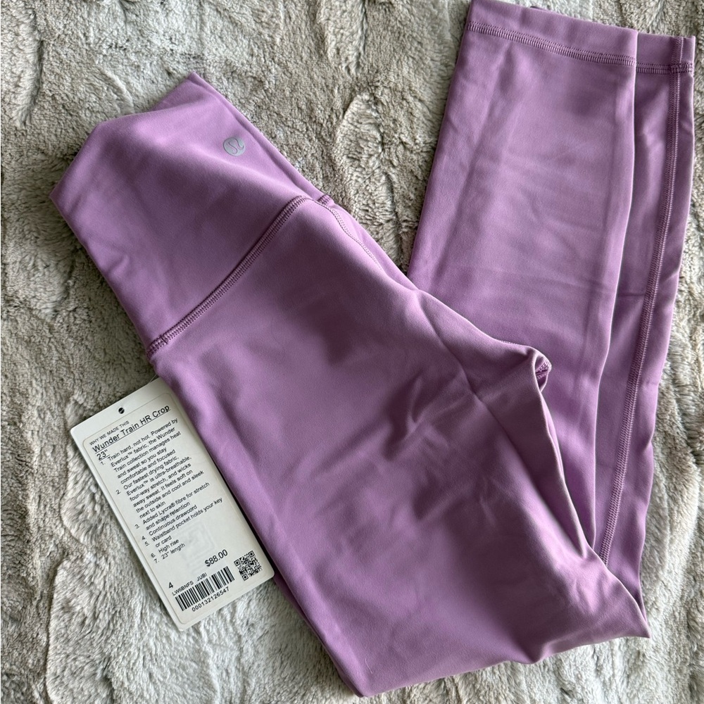 Lululemon Wunder Train HR Crop 23”